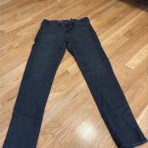 AG Adriano Goldschmied Women's Straight Leg Jeans - Charcoal